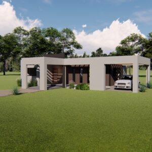 Kit mediterráneo 71m2 + 54m2 Terraza